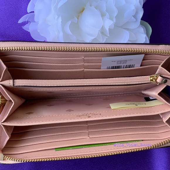 ▪️KATE SPADE▪️Large Wallet Flamingo By The Pool - Picture 4 of 6